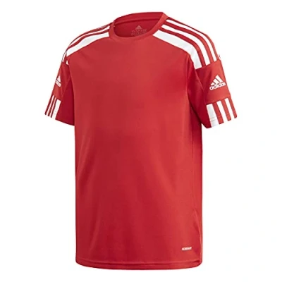 Abbildung von adidas Performance Squad Tshirt print für Kinder, Größe: 116, Red