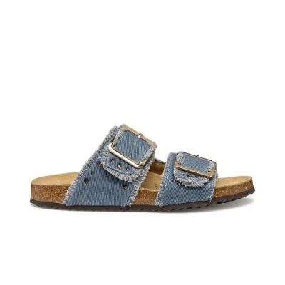 Abbildung von Geox D Brionia R Pantolette flach, Damen, Größe: 40, Avio Schuhe