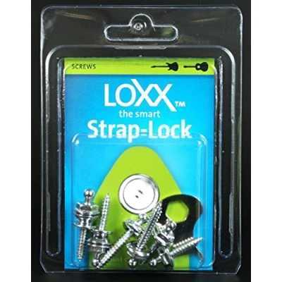 Abbildung von schaeffertec Loxx Box Music Set Schrauben für Strap Lock chrom