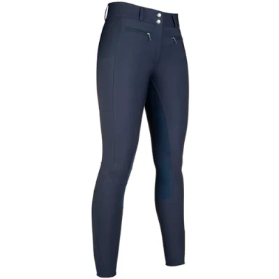Abbildung von HKM Reithose Liv High Waist Alos Full Grip Olivgrün 36