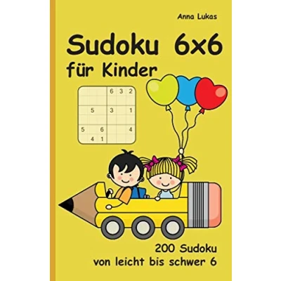 Abbildung von Sudoku 6x6 für Kinder: 200 von leicht bis schwer 6