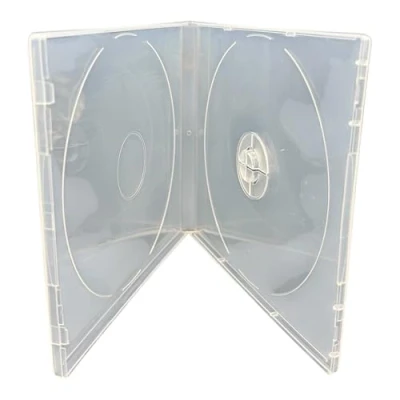 Abbildung von Dragon Trading CD /DVD Hülle, transparent, bruchsicher, 10,4 mm Rücken, 25 Stück