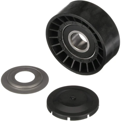 Abbildung von GATES FleetRunner Micro V Kit T36376 Umlenkrolle AUDI: A6 C7 Avant, Q7, A4 B8 VOLKSWAGEN: Touareg II, I, Phaeton, PORSCHE: Cayenne