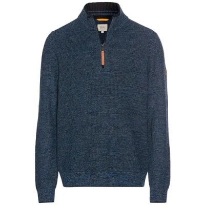 Abbildung von camel active Strickpullover, Herren, Größe: Large, True blue