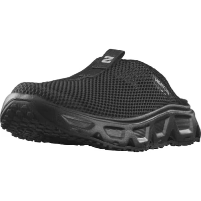 Abbildung von Salomon Reelax Slide 6.0 Trekkingsandale, Damen, Größe: 40 2/3, Black/alloy Textil