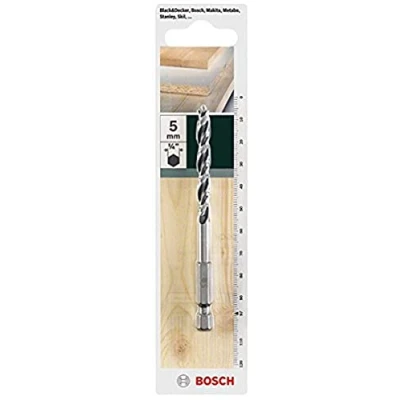 Abbildung von Bosch DIY Holzbohrer mit 1/4 “ Sechskantschaft (Ø 5 mm)