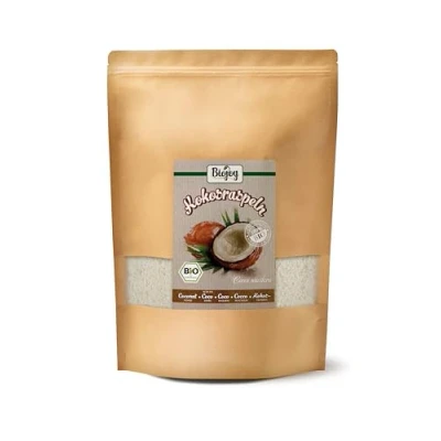 Abbildung von Biojoy BIO Kokosraspeln (1 kg), getrocknet und ungeröstet, Kokosflocken
