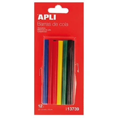 Abbildung von Apli 941771 10 Klebesticks Cola Hot, 7.5 mm