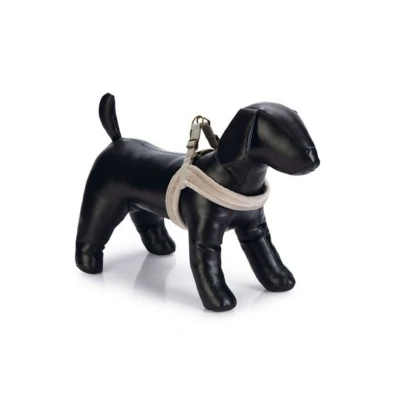 Abbildung von Designed by Lotte Hundegeschirr Velura Samt Grau 58cm