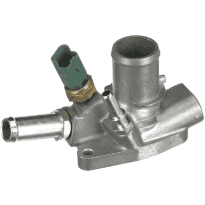 Abbildung von GATES TH63780G1 Kühlwasserthermostat mit Dichtungen Gehäuse FIAT: 500L, Panda III Schrägheck, LANCIA: Ypsilon