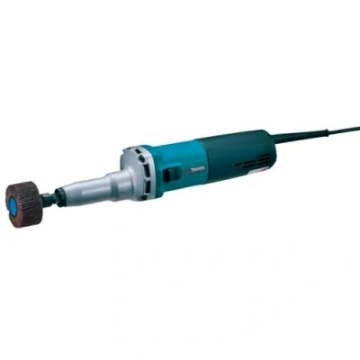 Abbildung von Makita GD0810C, Blau, Grau, 7000 RPM, 79 dB, 3 2,5 m/s², 1,5 m/s²