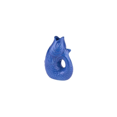 Abbildung von Giftcompany Monsieur Carafon Vase / Karaffe Fisch XS azure 0,2l