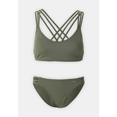 Abbildung von Bruno Banani Alexa SET Bikini, Damen, Größe: 40xC/D, Oliv