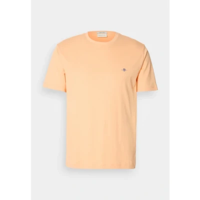 Abbildung von GANT REG Shield SS Tshirt basic, Herren, Größe: Medium, Peachy orange