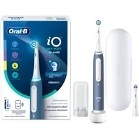 Abbildung von Oral B iO My Way Elektrische Zahnbürste 1 Handstück, 2 Aufsteckbürsten, Reiseetui, Ladestation, Aufsteckbürstenhalter