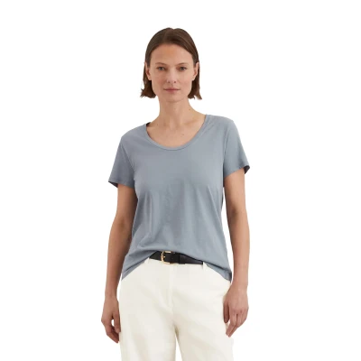 Abbildung von Marc O&#039;Polo Regular Tshirt basic, Damen, Größe: Large, Nordic sea