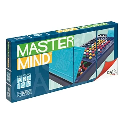Abbildung von Cayro Master Mind ab 7 Jahren Raten Sie den Geheimcode Brettspiel für Kinder und Erwachsene kombiniert Strategie Logik ideal 2 Spieler