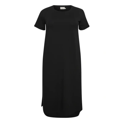 Abbildung von Kaffe Curve Caline Jerseykleid, Damen, Größe: 50/52, Black deep