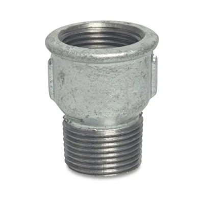 Abbildung von Gewindefitting Temperguss Muffennippel 1 1/2&quot; IG x AG