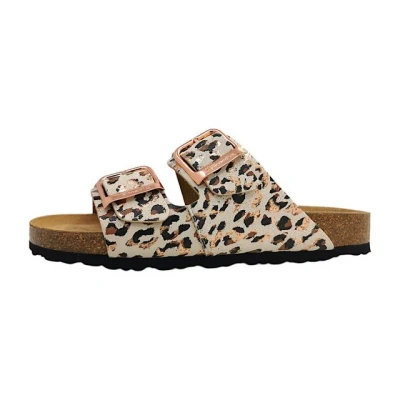 Abbildung von Tamaris Pantolette flach, Damen, Größe: 41, Beige leopard Schuhe