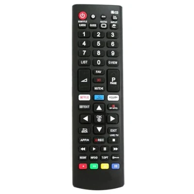 Abbildung von Ersatz TV Fernbedienung passend für LG AKB74475481 / LCD LED Smart Fernseher/Netflix Amazon Funktion