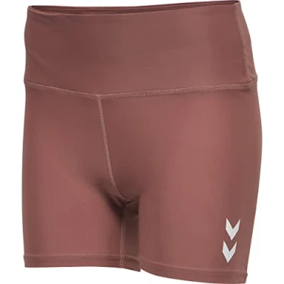 Abbildung von Hummel TOLA kurze Sporthose, Damen, Größe: Medium, Withered rose