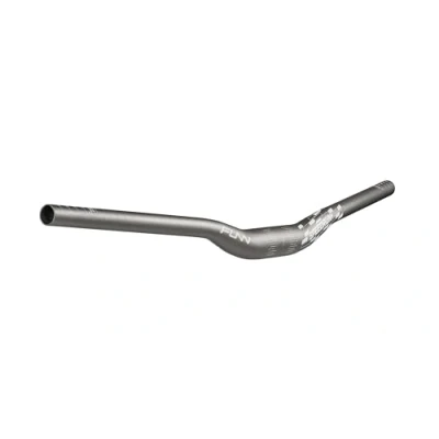 Abbildung von Funn Speedrun Junior Mountainbike Lenker mit Lenkerklemme 31,8mm und Breite 680mm, geeignet für Fahrradgriffe einem Innendurchmesser von 19mm (Grau)