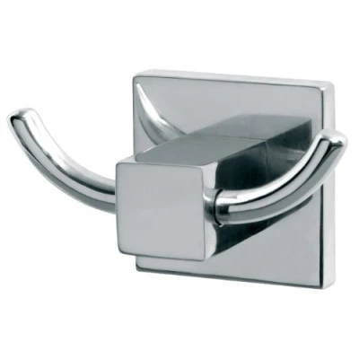 Abbildung von Bisk Arktic 01463 Doppelter Wandhaken, 8,5 x 5 cm, verchromt