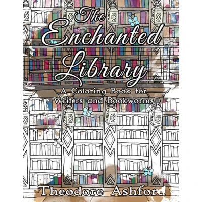 Abbildung von The Enchanted Library: A Coloring Book for Writers and Bookworms