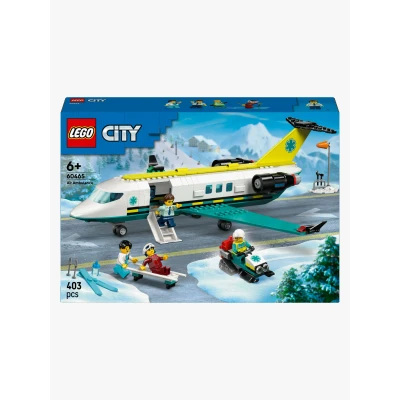 Abbildung von 60465 City Notfallrettungsflugzeug, Konstruktionsspielzeug