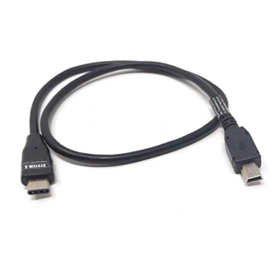 Abbildung von System S USB Type C 3.1 Stecker zu Mini Host Adapter OTG On The Go Kabel 50 cm