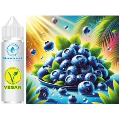 Abbildung von Heidelbeere Blaubeere Aroma Konzentrat Vegan Sasami 10ml
