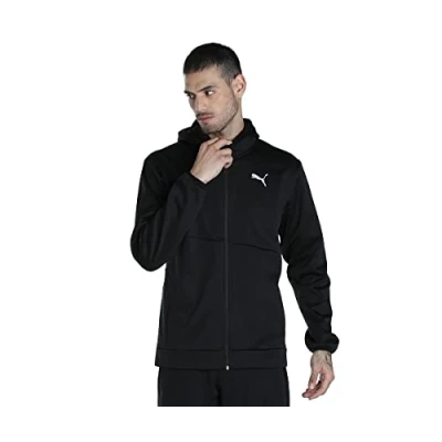 Abbildung von Puma Train ALL DAY FULL ZIP Sweatjacke, Herren, Größe: Large, Black
