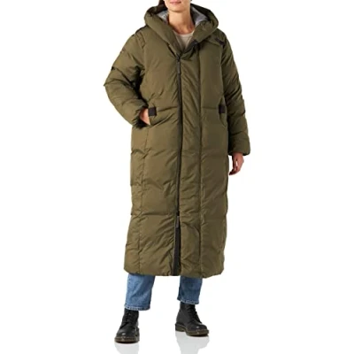 Abbildung von G Star Whistler LONG Wintermantel, Damen, Größe: Large, Shadow olive