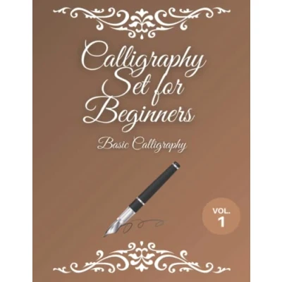 Abbildung von Calligraphy Set For Beginners: 120 Sheet of Practice Paper Hand Lettering Workbook