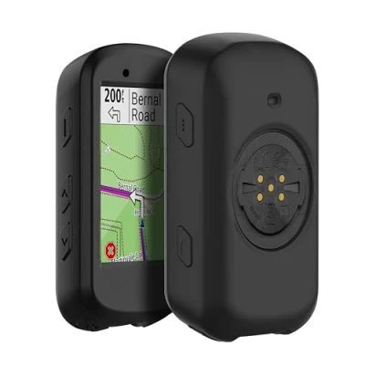 Abbildung von Hülle kompatibel mit Garmin Edge 830 Schutzhülle aus Silikon Schwarz weicher Schutz PHONILLICO
