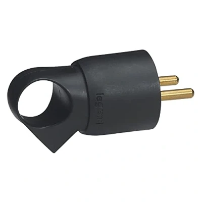 Abbildung von Legrand Fiche 2P+T 16 A Schwarz