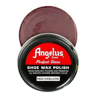 Abbildung von Angelus Shoe Wax Polish Oxblood Rot