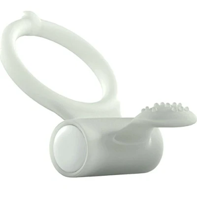 Abbildung von DORCEL Power Clit, Vibrierender Penisring Aus 100% Silikon, Angenehm Zu Tragen, Phosphoreszierend