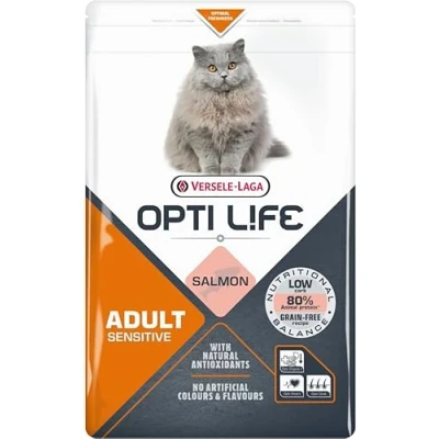 Abbildung von Opti Life Cat Sensitive Lachs Katzenfutter 1 kg...