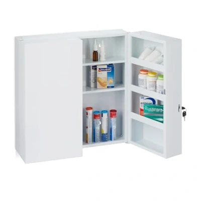 Abbildung von relaxdays Medizinschrank XXL 2 türig