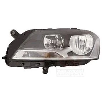 Abbildung von VAN WEZEL 5740961 Scheinwerfer links H7/H7 glasklar für Rechtsverkehr mit Stellmotor LWR PX26d VOLKSWAGEN: Passat B7 Variant, Limousine