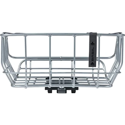 Abbildung von Fahrradkorb Basil Portland Rear MIK 25 Liter 43 X 36 22 Cm Chrom