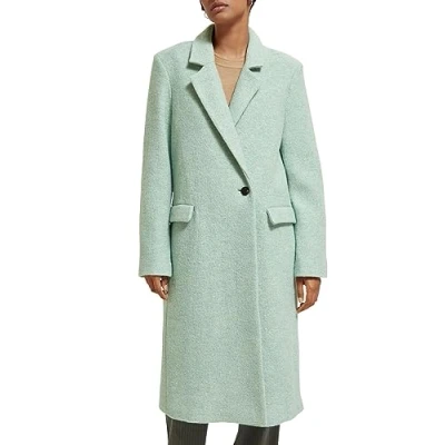 Abbildung von Scotch &amp; Soda Single Breasted Klassischer Mantel, Damen, Größe: XL, Light mint