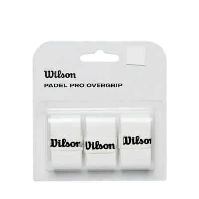 Abbildung von Wilson Padel Pro Overgrip, Weiß, 3er Pack, WR8416301001
