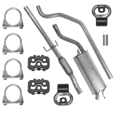 Abbildung von Schalldämpferset Auspuffanlage Auspuff für Opel Corsa 4 IV D 2006 12/2009 1.3 CDTI