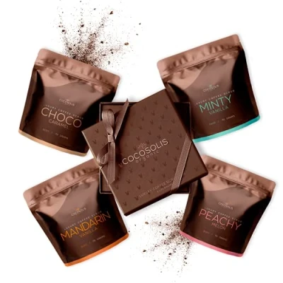 Abbildung von Cocosolis Luxury Coffee Scrub Box