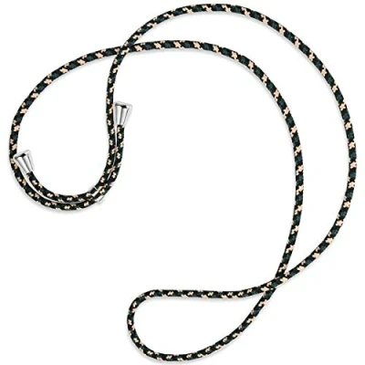 Abbildung von mtb more energy® Ersatz Band für Handykette Camouflage inklusive Endkappen (Silber) hochwertige Austausch Kordel Seil Kette