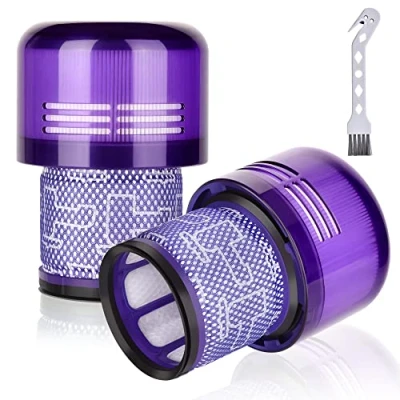 Abbildung von 2 Stück Ersatzteile Filter für Dyson V11 Torque Drive Animal V15 Detect Akku Staubsauger SV14 SV17 SV22 Ersatzfilter Absolute Extra Pro Waschbar Hepa Ersetzen Sie # DY 970013 02