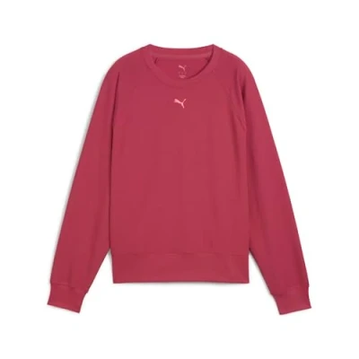 Abbildung von PUMA Damen W CLOUDSPUN Fashion Midlayer Crew Sweatshirts, Port,